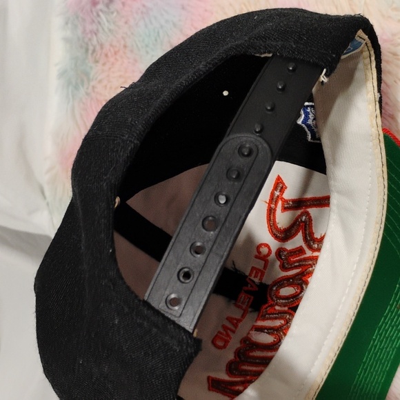 Vintage 90's Cleveland Browns Snap Back NFL Hat Great Condition For Age - Picture 7 of 11